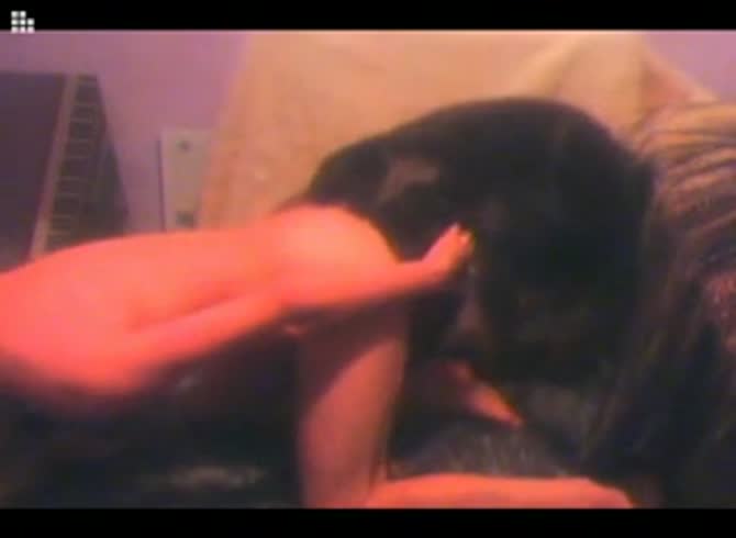 Video :Lovely teen got banged in doggystyle position by dog xxx